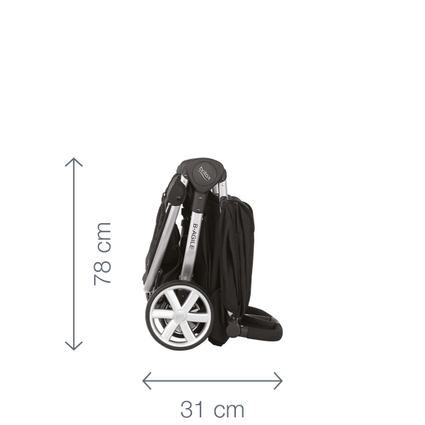 Britax b agile cheap double stroller dimensions