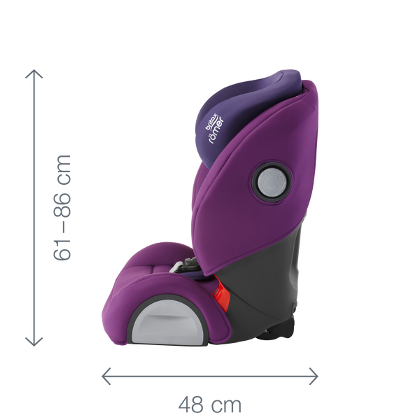 Britax romer evolva 2025 123 sl sict isofix