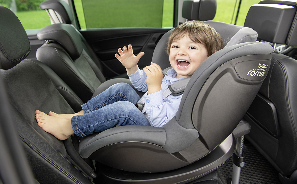 Toddler in car seat